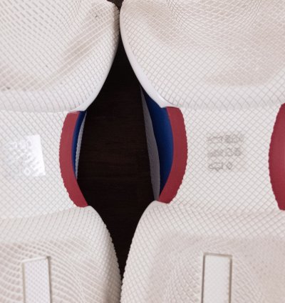 765 Prada White Red Blue Cloudbust Sneakers 11 Us 44 Eu
