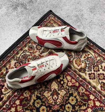 90 Prada Monte Carlo Leather Sneakers Americas Cup Y2k