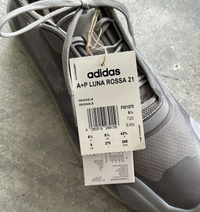 Adidas Prada Luna Rossa 21 Gray Us 9