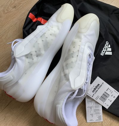 Adidas Prada Luna Rossa White Low Top Sneakers