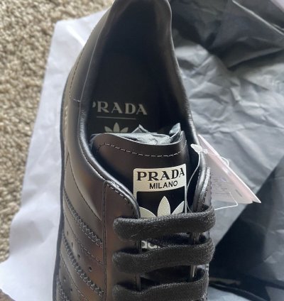 Adidas Prada Superstar Triple Black