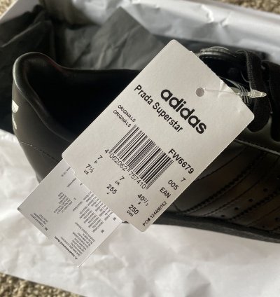 Adidas Prada Superstar Triple Black