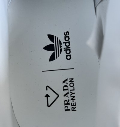 Adidas Prada White Nylon Forum Lows