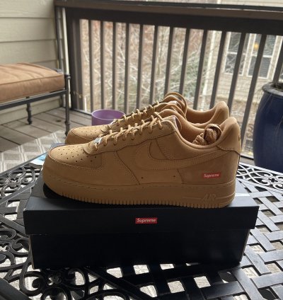 Af1 Supreme Flax