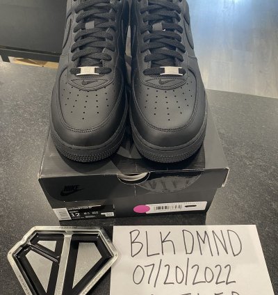 Air Force 1 Low Black Size 12 New Original Box