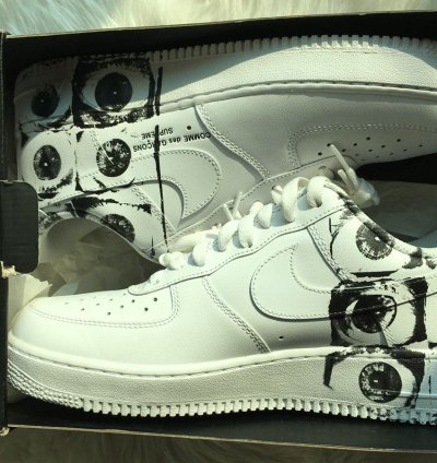 Air Force 1 Low Eyes White Low 2017 Cdg Eyes