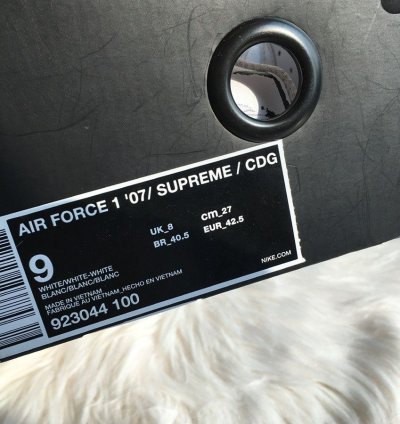 Air Force 1 Low Eyes White Low 2017 Cdg Eyes