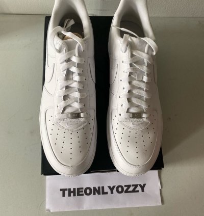 Air Force 1 Low Supreme White Sz 13