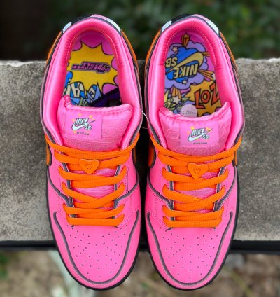Nike Sb Dunk Low The Powerpuff Girls Pink Blossom Fd2631-6009