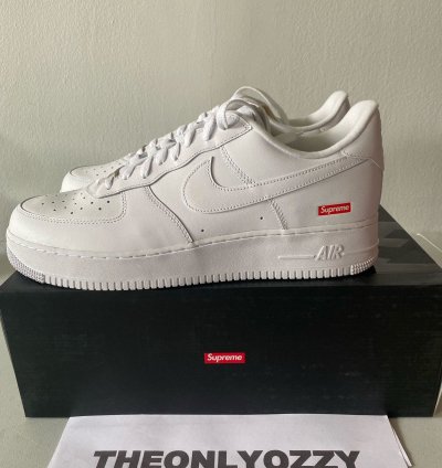 Air Force 1 Low Supreme White Sz 13