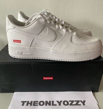 Air Force 1 Low Supreme White Sz 13