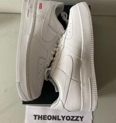 Air Force 1 Low Supreme White Sz 13