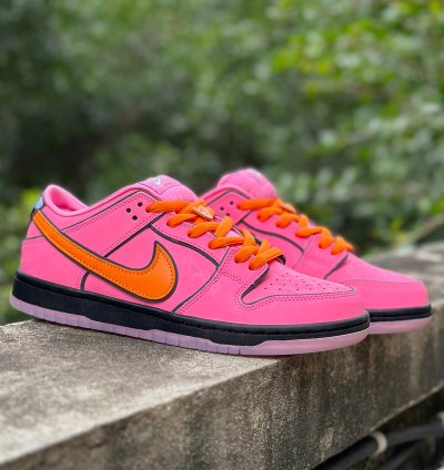 Nike Sb Dunk Low The Powerpuff Girls Pink Blossom Fd2631-6009