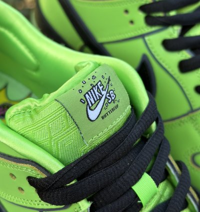 Nike Sb Dunk Low The Powerpuff Girls Green Buttercup Fz8319-3009