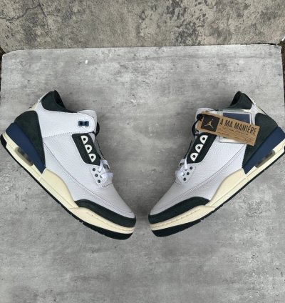 Air Jordan 3 Retro Og Sp A Ma Maniére Diffused Blue
