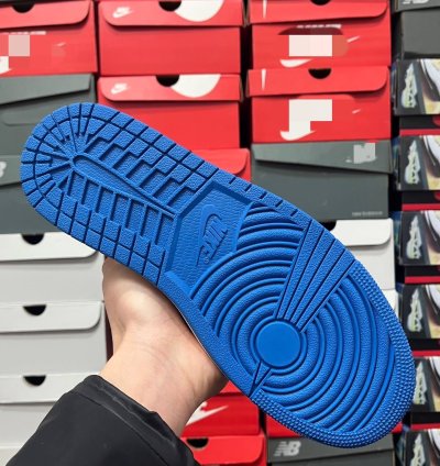 Fragment Design X Travis Scott X Air Jordan 1 Retro Low White Royal Blue