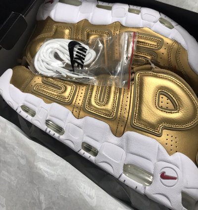 Air More Uptempo Gold High 2017 Suptempo