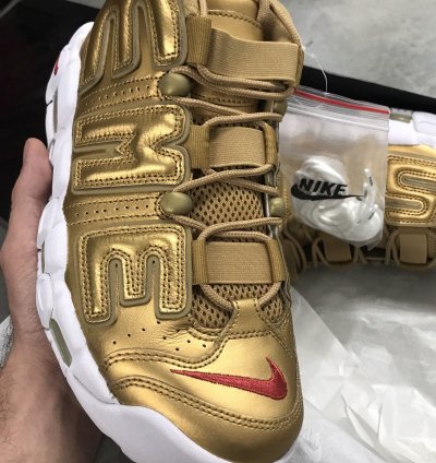 Air More Uptempo Gold High 2017 Suptempo