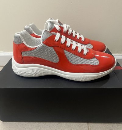 America Cup Prada Sneakers Sz 8 5uk9 5us