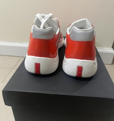 America Cup Prada Sneakers Sz 8 5uk9 5us