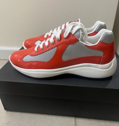 America Cup Prada Sneakers Sz 8 5uk9 5us