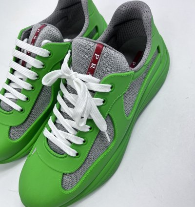 America Cup Soft Rubber And Bile Fabric Sneakers
