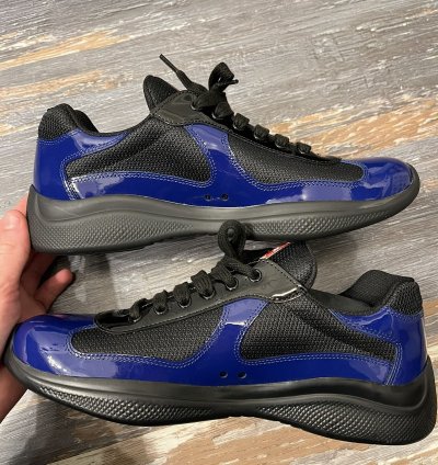 Americas Cup Blue Patent Size 9 5