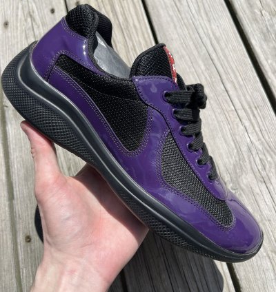 Americas Cup Purple Patent Size 9 5