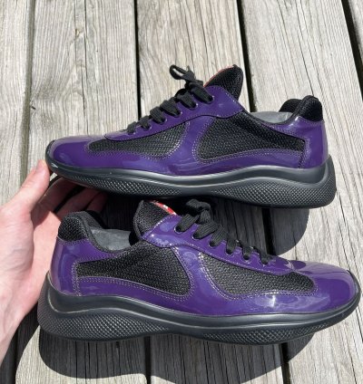 Americas Cup Purple Patent Size 9 5