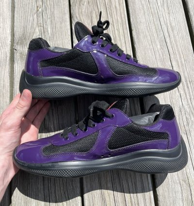 Americas Cup Purple Patent Size 9 5