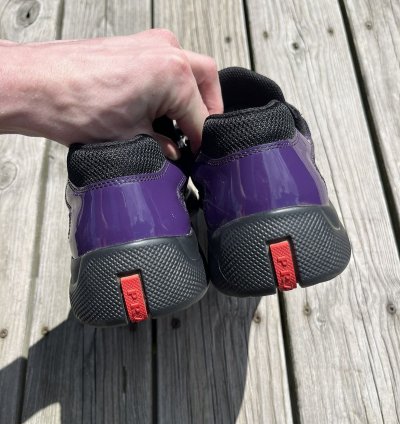 Americas Cup Purple Patent Size 9 5