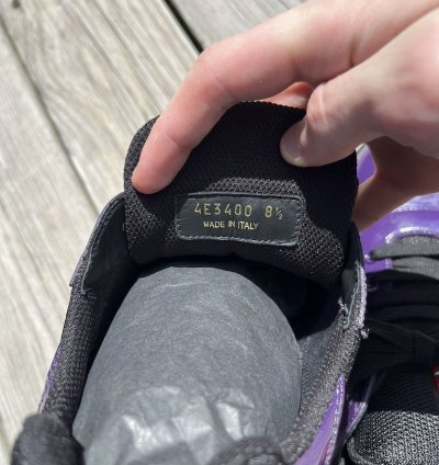 Americas Cup Purple Patent Size 9 5