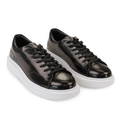 Black Grayglazed Beverly Hills Sneakers
