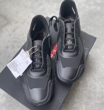Black Prada Edition Luna Rossa Sneakers