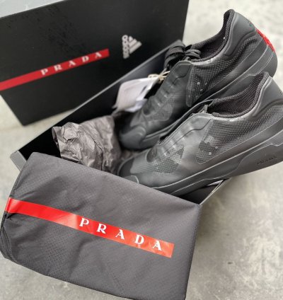 Black Prada Edition Luna Rossa Sneakers