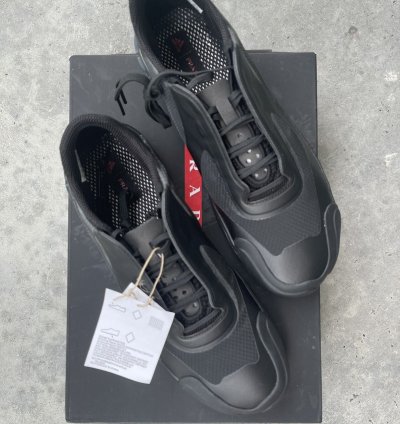Black Prada Edition Luna Rossa Sneakers