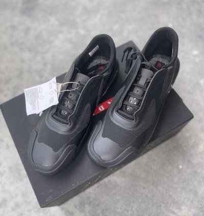 Black Prada Edition Luna Rossa Sneakers