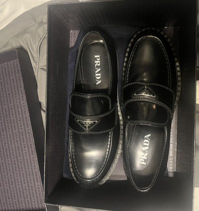 Black Prada Loafers