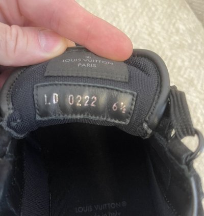 Black Suede Lv Trainer Sneakers - 6 5 New
