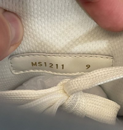 Black White Louis Vuitton Trainers