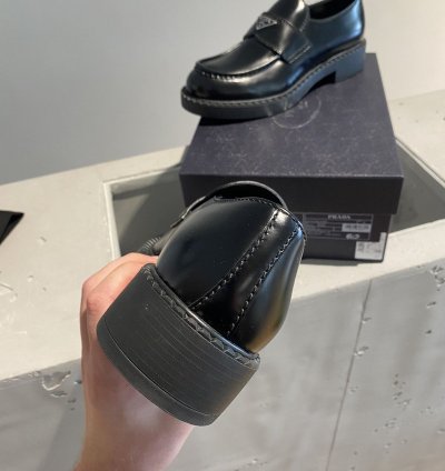 Bnwt Prada Leather Loafers