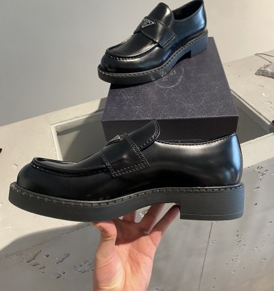 Bnwt Prada Leather Loafers