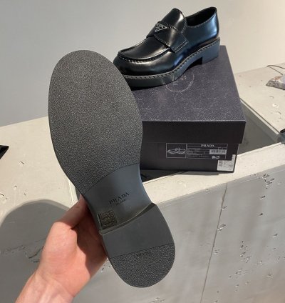 Bnwt Prada Leather Loafers