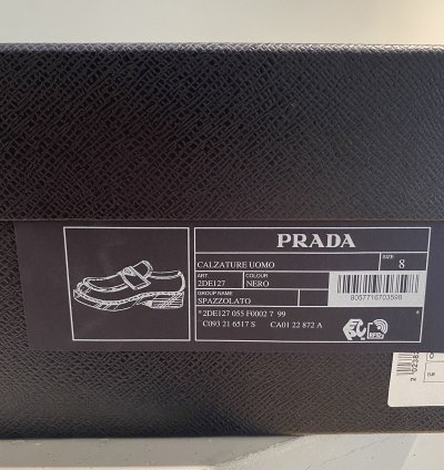 Bnwt Prada Leather Loafers