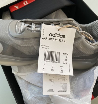 Brand New 690 Adidas Prada Luna Rossa Gunmetal Grey