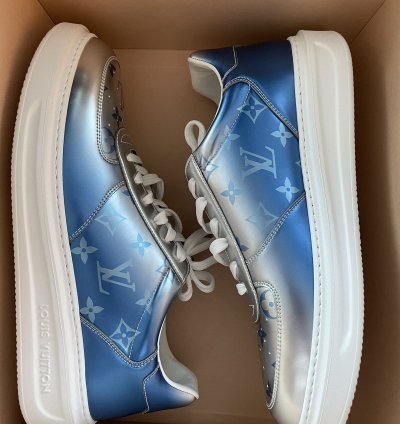 Brand New Limited Edition Lv Monogram Beverly Hills Sneakers