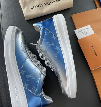 Brand New Limited Edition Lv Monogram Beverly Hills Sneakers