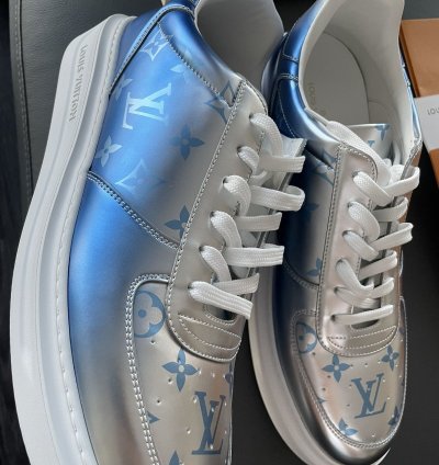 Brand New Limited Edition Lv Monogram Beverly Hills Sneakers