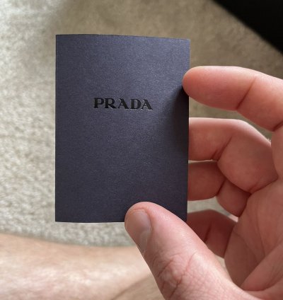 Brand New Prada Chelsea Boot - Size 8 Eu