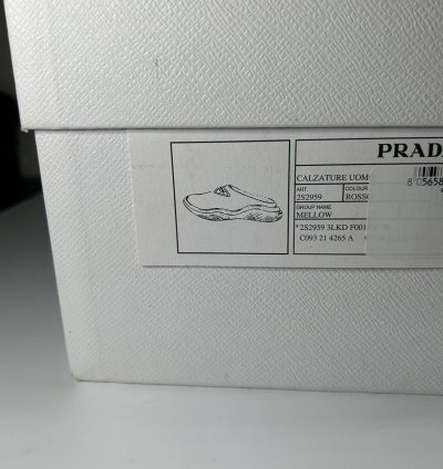 Brand New Prada Red Rubber Mules Size 43eu 10us